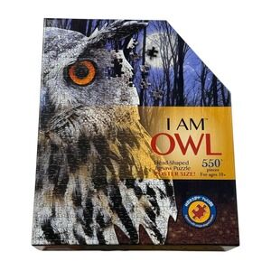 Madd Capp I Am Owl 550 Pieces Puzzle UNCOUNTED‎